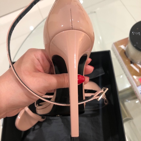 Saint Laurent pale pink sandals - Picture 3 of 4